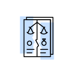 Divorce papers icon 