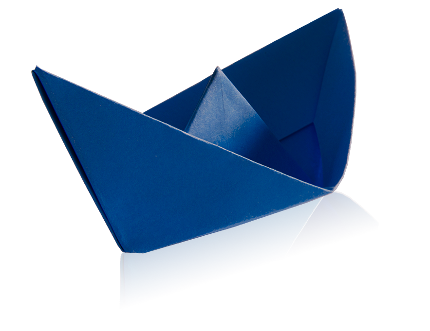 Origami ship