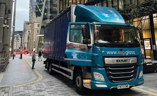 ESG branded truck