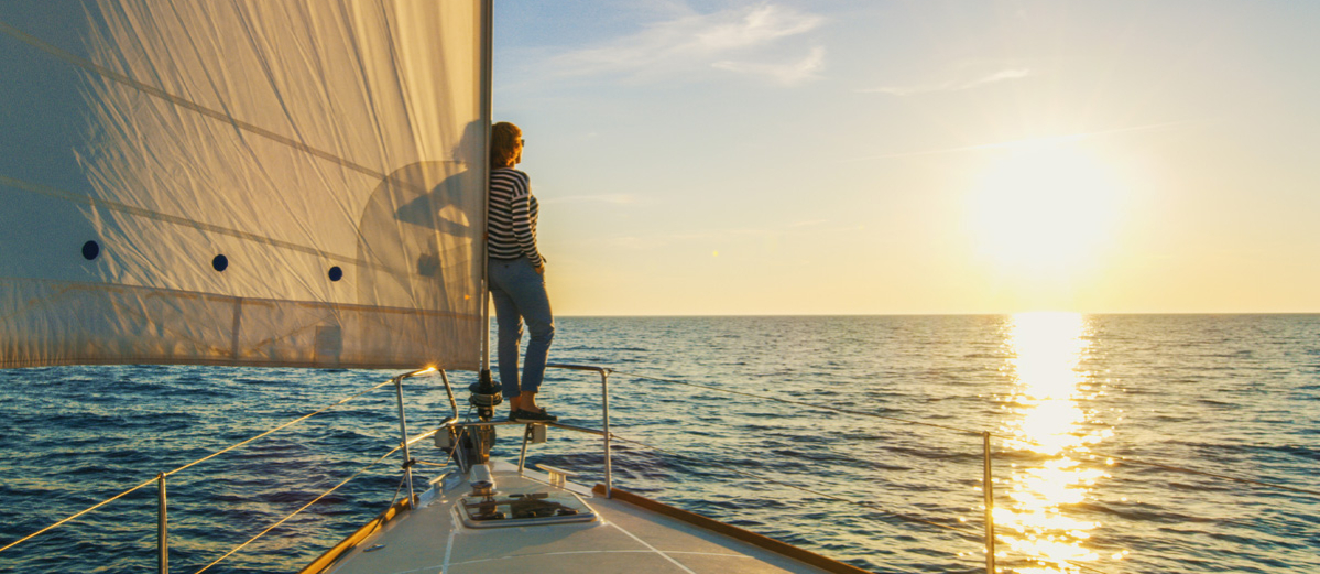 Woman in boat