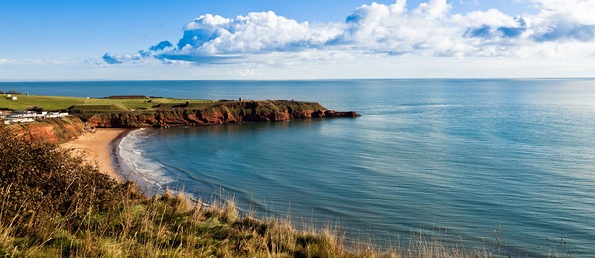 Photo of the South Devon coast