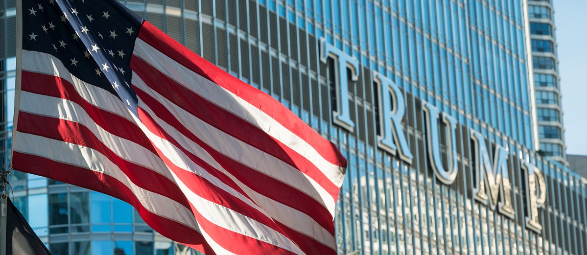 US Flag Trump