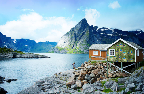 House on a lake
