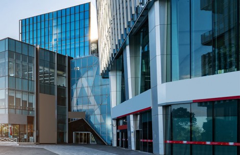 Modern office building
