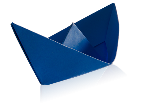 Origami ship