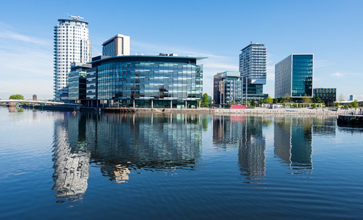 Manchester skyline