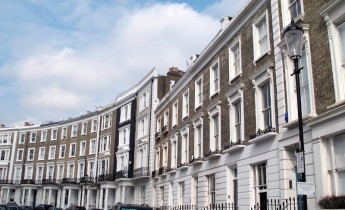 Houses in Notting Hill London UK