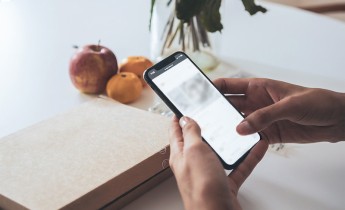 Woman using mobile phone
